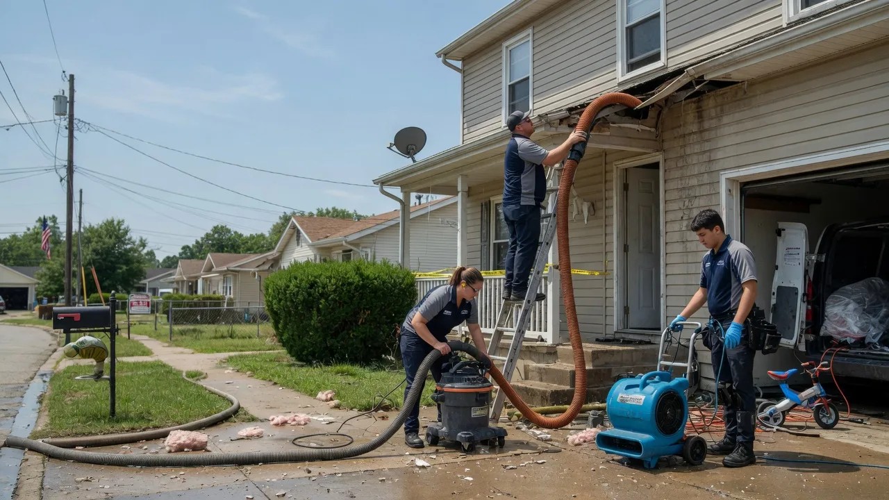 Water Damage Restoration in Rochelle, IL near me